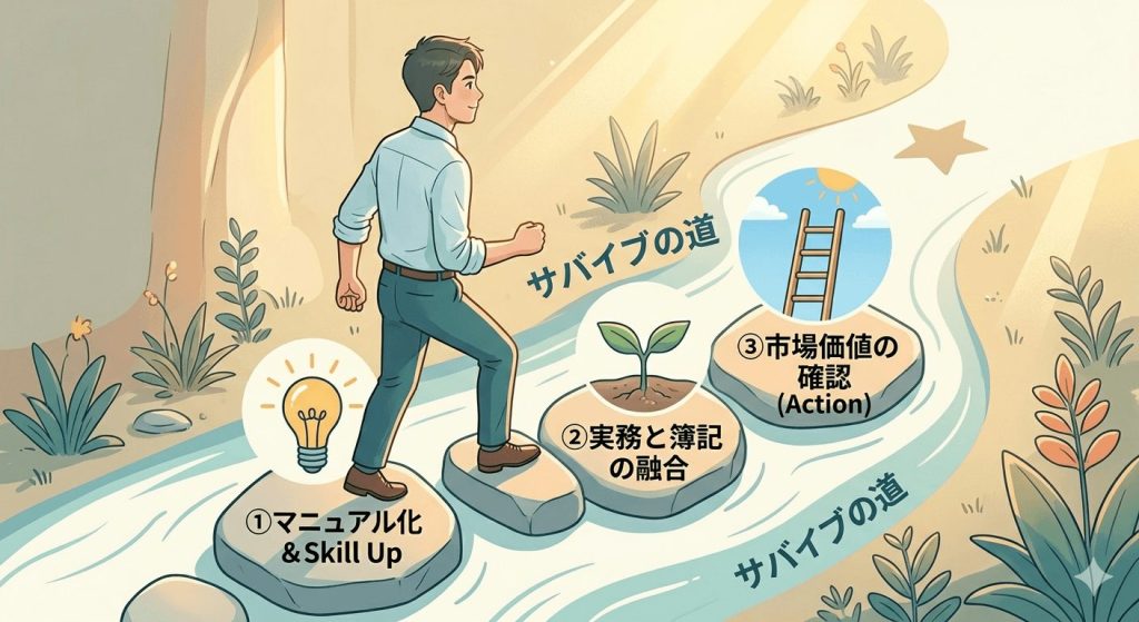 5. 経理として「サバイブ」するための3つのアクション